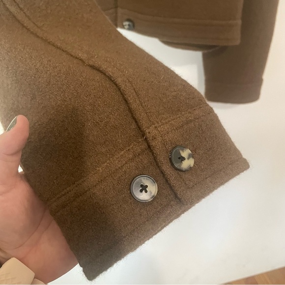 NWT WILFRED FREE Autumn Wool Cropped Shirt Jacket XXL - Picture 3 of 6